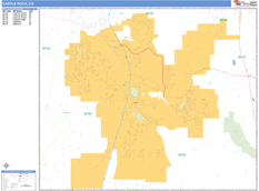 Castle Rock Digital Map Basic Style